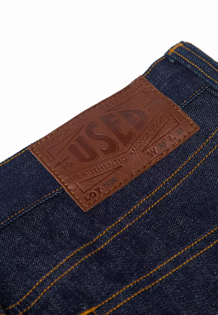 Used 1968 - Celana Panjang Pria Denim Regular Straight Cut Double Red Selvedge 16oz