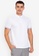 ZALORA BASICS white Contrast Trim Zip Polo Shirt 5559FAAA628064GS_1