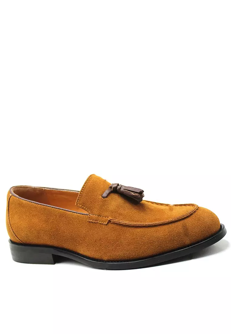 Discount on Twenty Eight Shoes  shoes - SKU: Suede Leather Tassel Loafers Mk5060-1