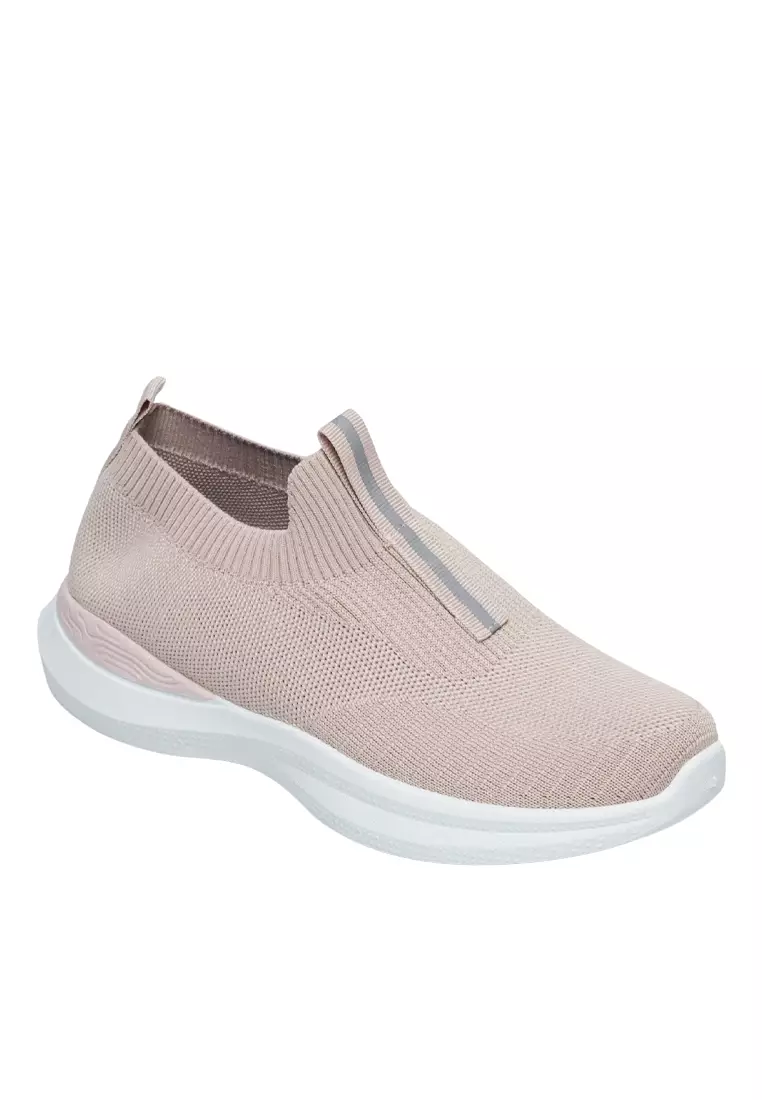 Dr. Kevin Sepatu Olahraga Sport Wanita Sneakers Rajut Slip On 589-070