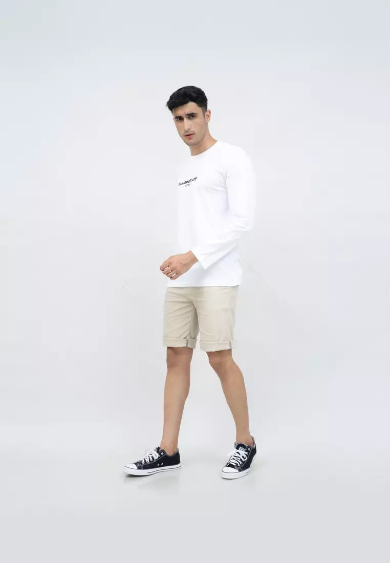 Kaos cotton combed lengan panjang pria unisex houseofcuff Tokyo Tiger