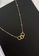 ZITIQUE gold Women's Three Interlocking Rings Necklace - Gold 87939ACD1B46E6GS_2