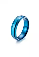 Buy HAPPY FRIDAYS Matt Brushed Finish Titanium Steel Ring JW
