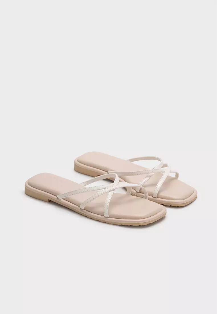 STRAPPY COMFORT FLAT SLIDE