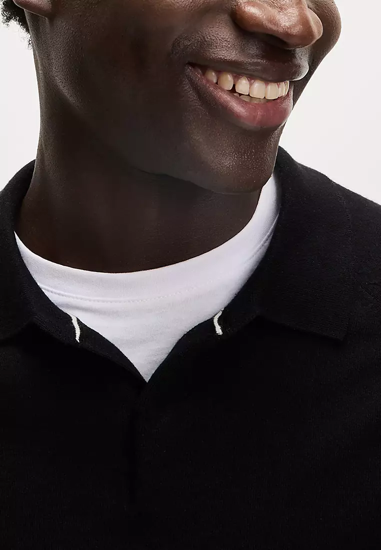 Cotton Rich Knitted Polo Shirt