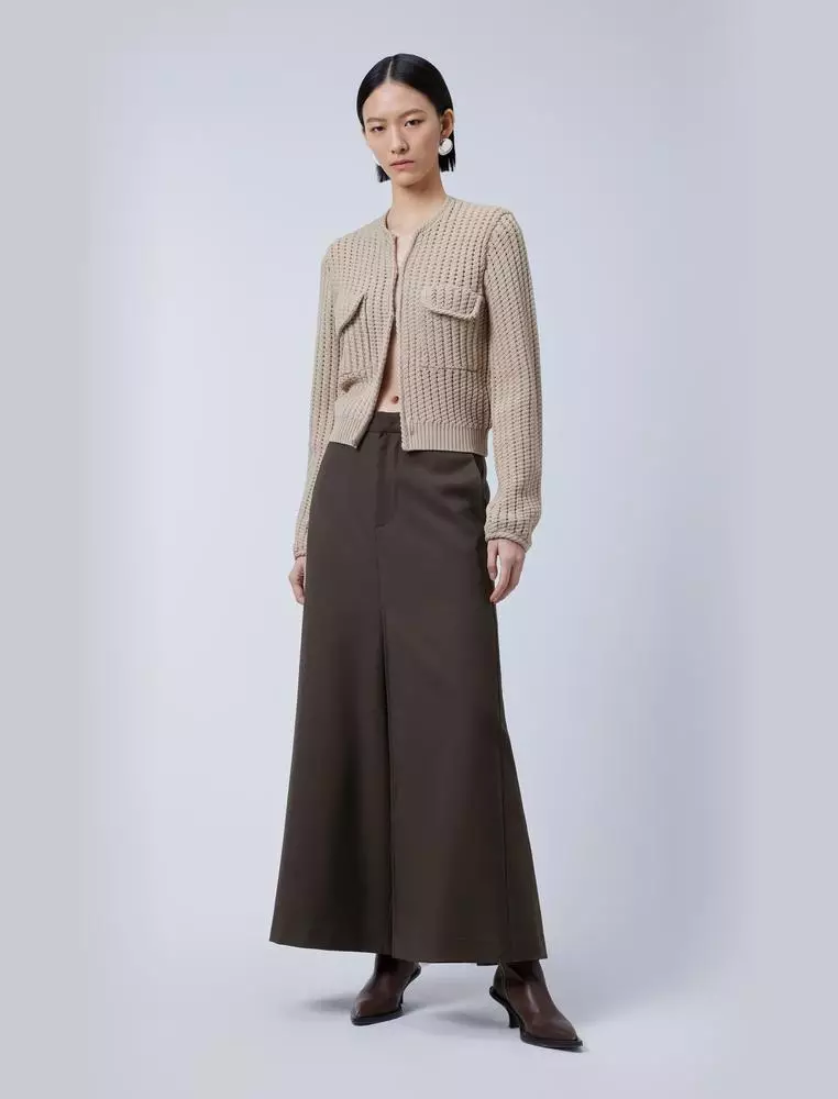 Straight Cut Panel Long Pants