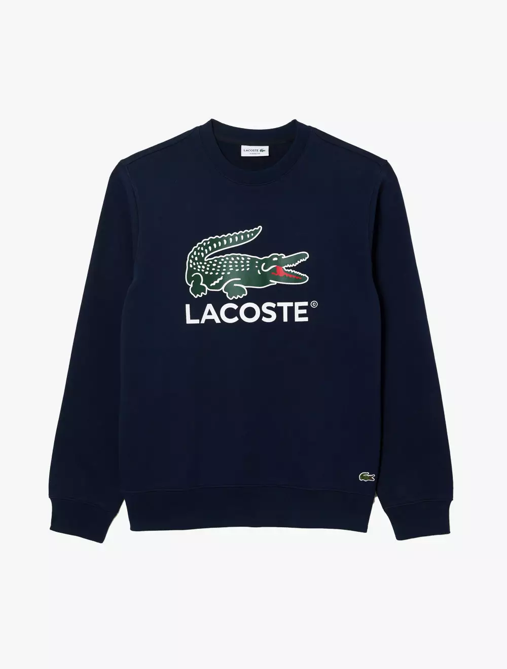 Classic Fit Cotton Fleece Sweatshirt - Blue