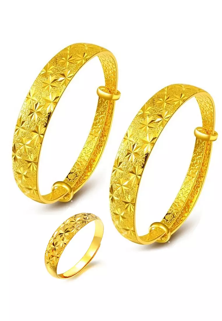 Gold bangle clearance with ring