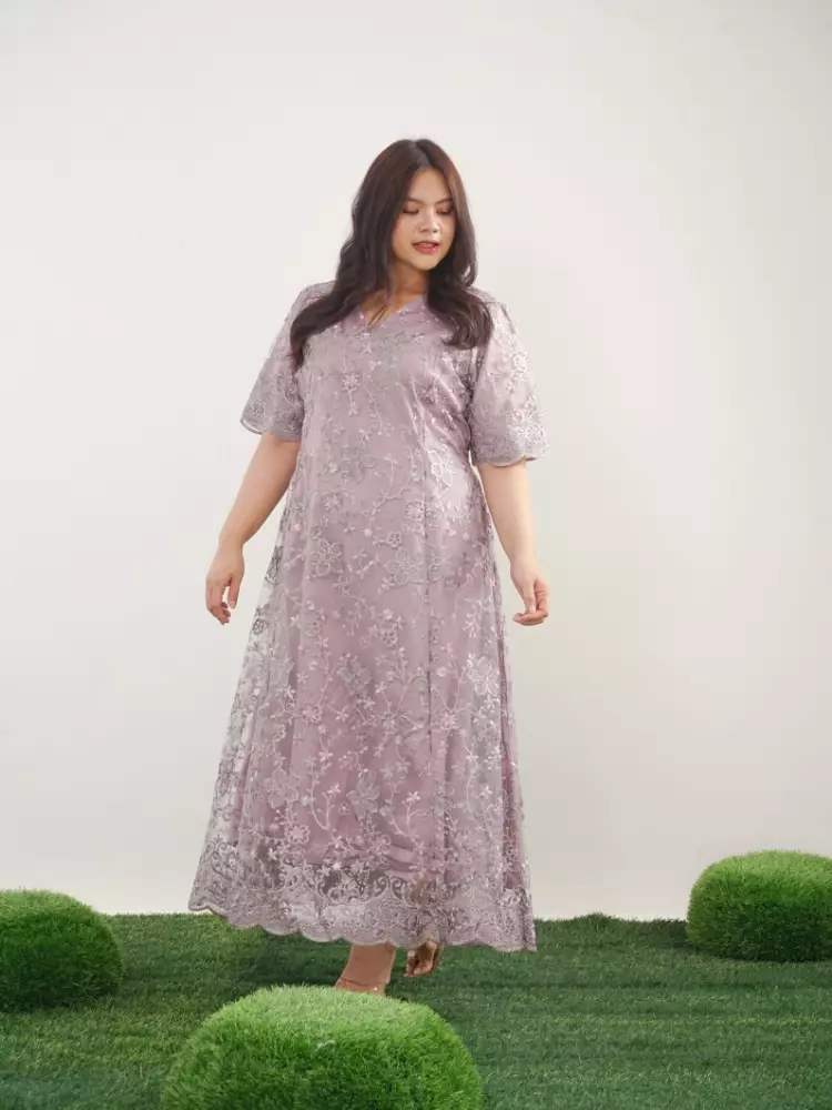 xtramiles Ladies dress eudora dress dusty lilac