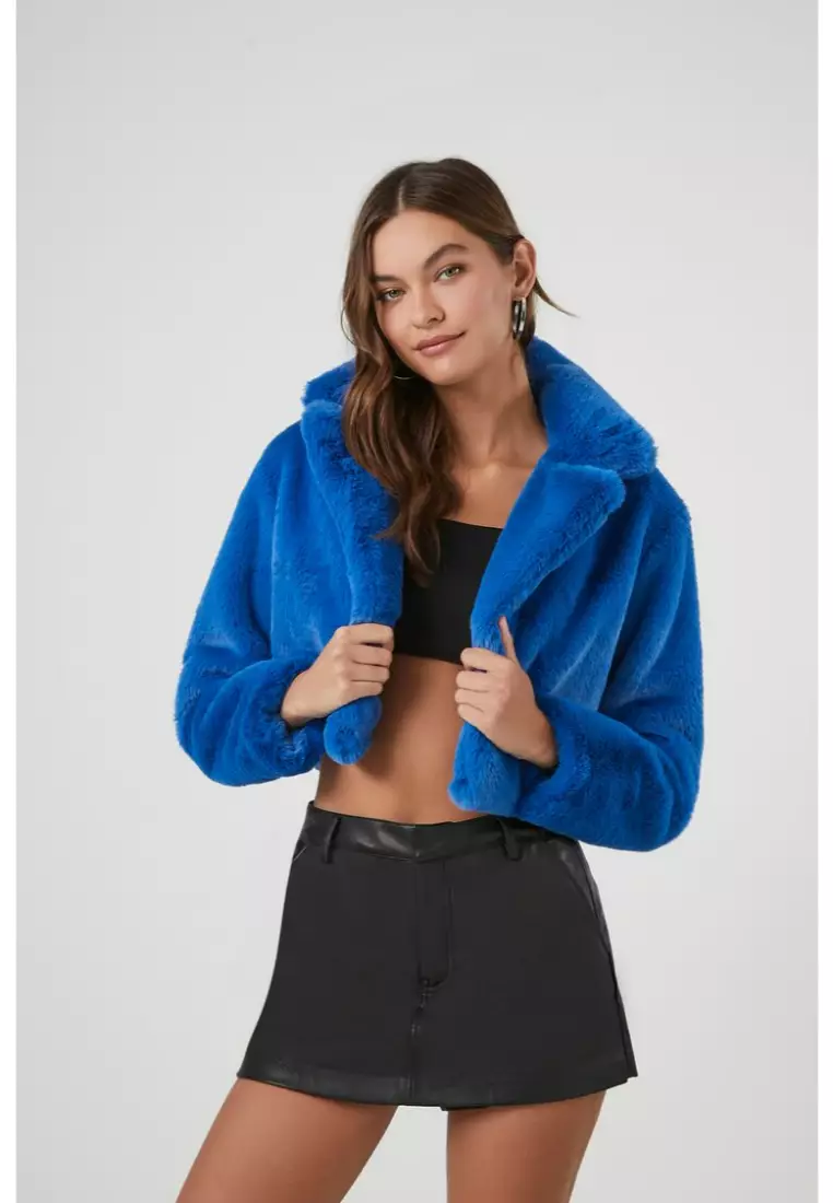 Forever 21 online fur jacket