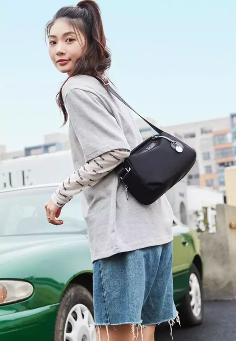 Ladies Nylon Crossbody Bag Small Size