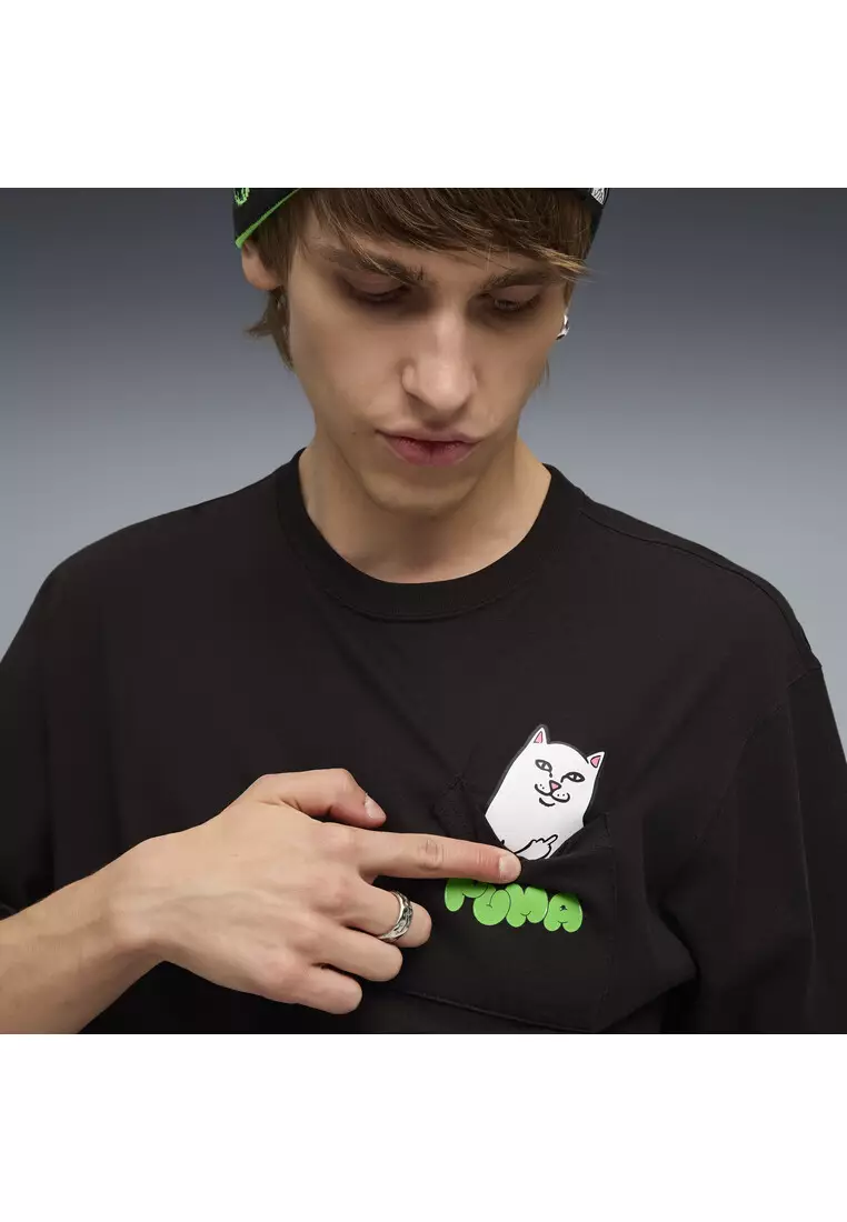PUMA x RIPNDIP Men's Relaxed Pocket Tee