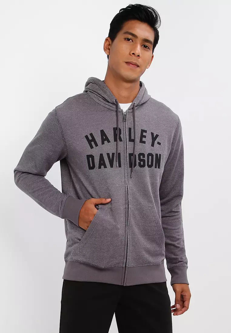 Harley davidson zip outlet up hoodies