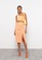 LC WAIKIKI orange Zippered Waist Plaid Poplin Women's Skirt 2F1E8AAA599D53GS_2