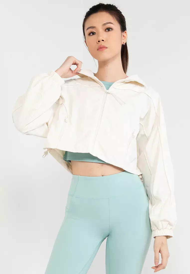 crop anorak jacket