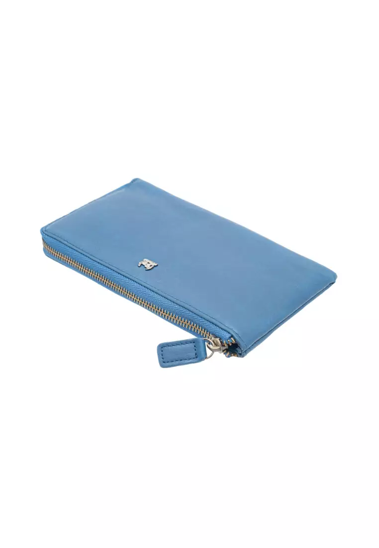 LancasterPolo Unisex Top Grain Leather Hand Carry Clutch Wallet PWB 20858