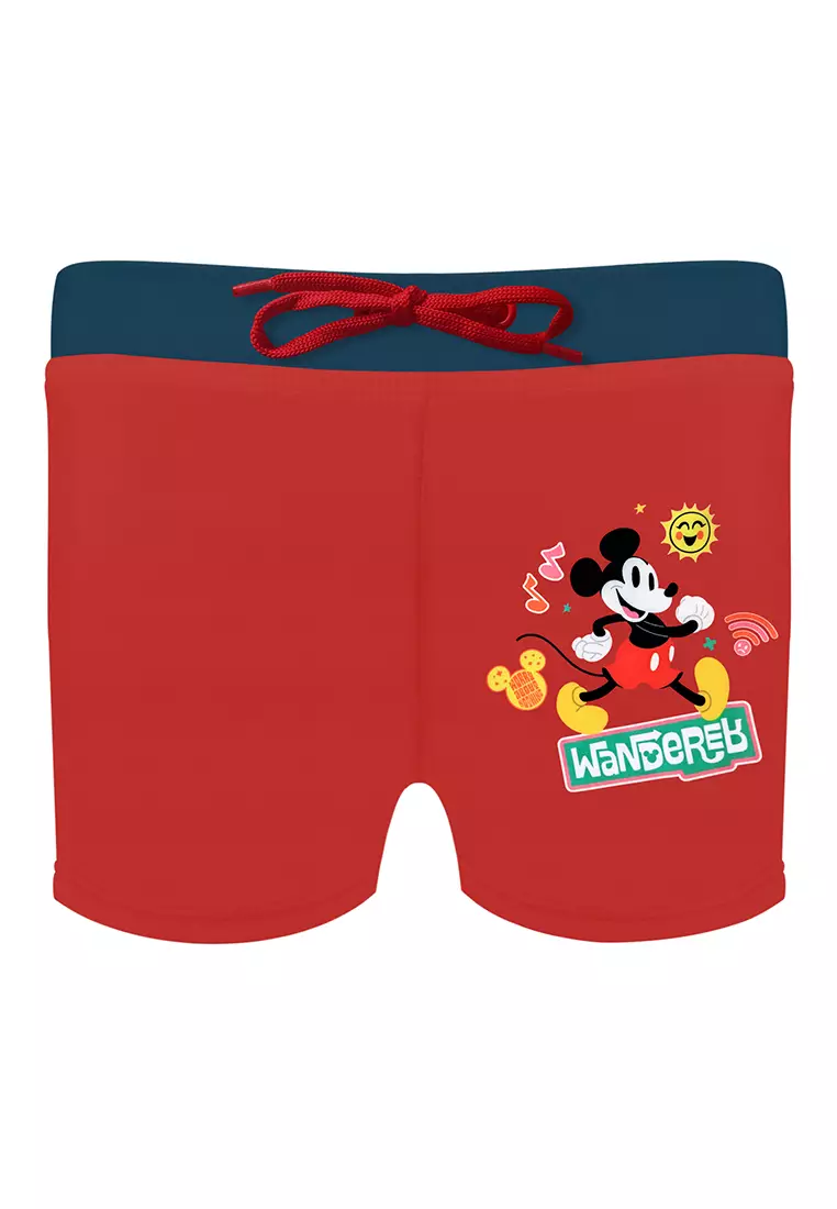 Boys disney discount swim trunks