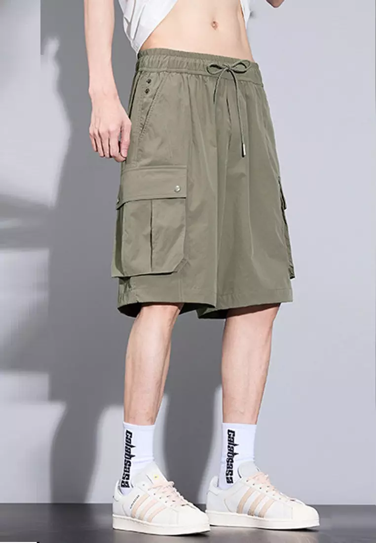 Drawstring Casual Shorts
