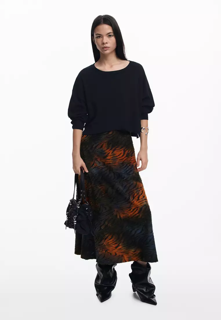 2-in-1 Knit & Long Dress