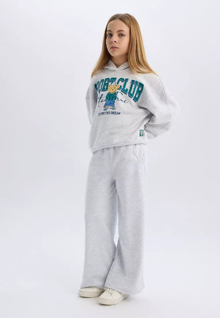 Wide Leg Pocketed Sweatpants