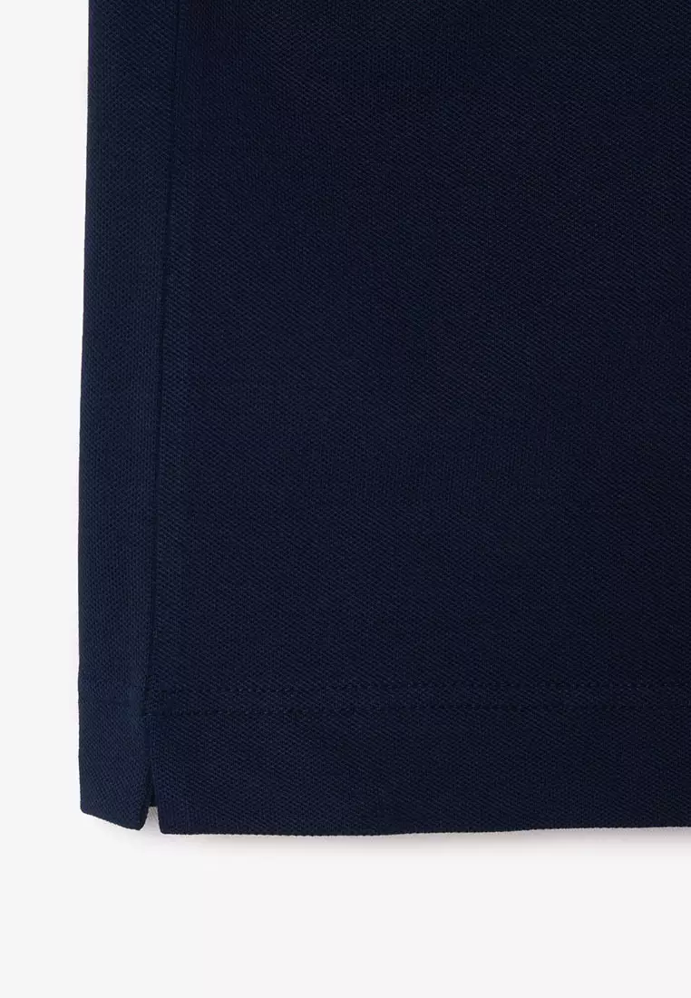 Smart Paris Stretch Cotton Contrast Trim Polo Shirt