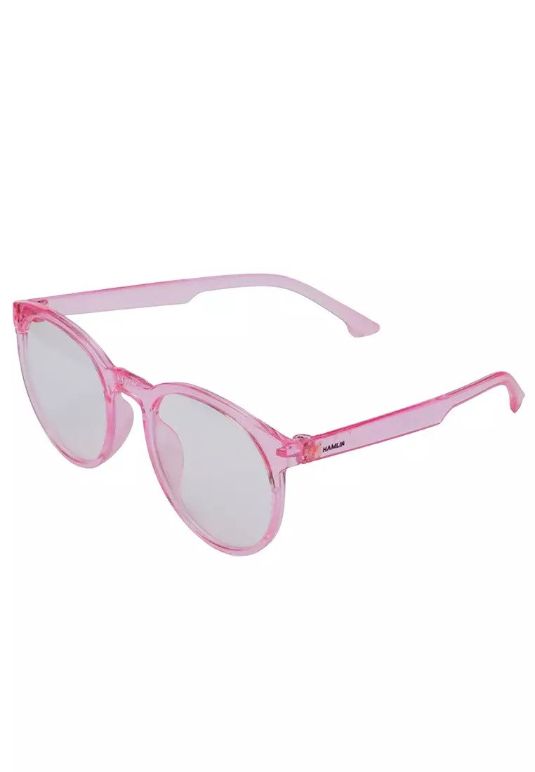 Ulrico Kacamata Anak Unisex Oval Round Frame Kids Glasses Material Plastic ORIGINAL - Pink