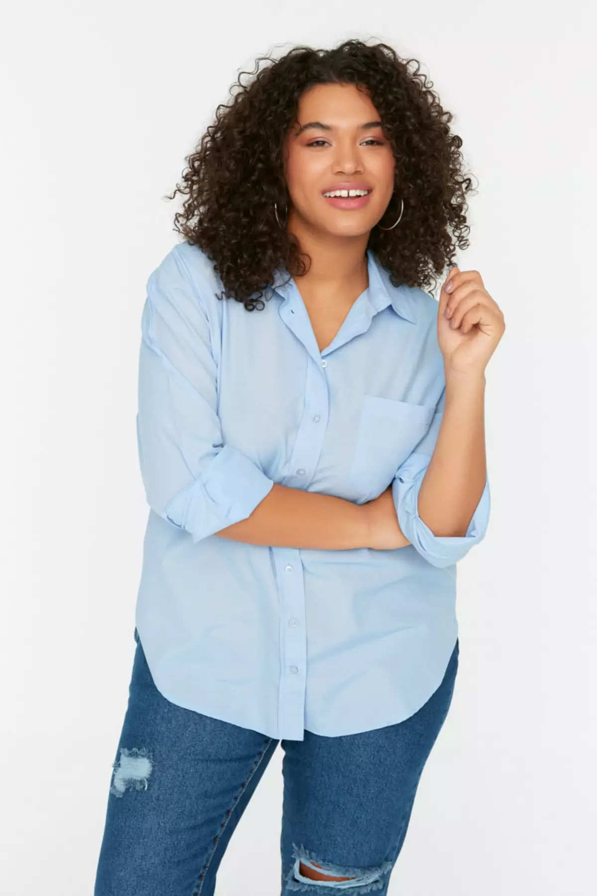 Plus Size Casual Shirt