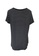 ROSARINI black and grey and multi Layering T-Shirt 8D164AACCD4EC5GS_4