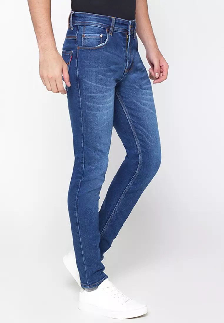 2Nd RED Slim Fit RAYA Blue ZA133262