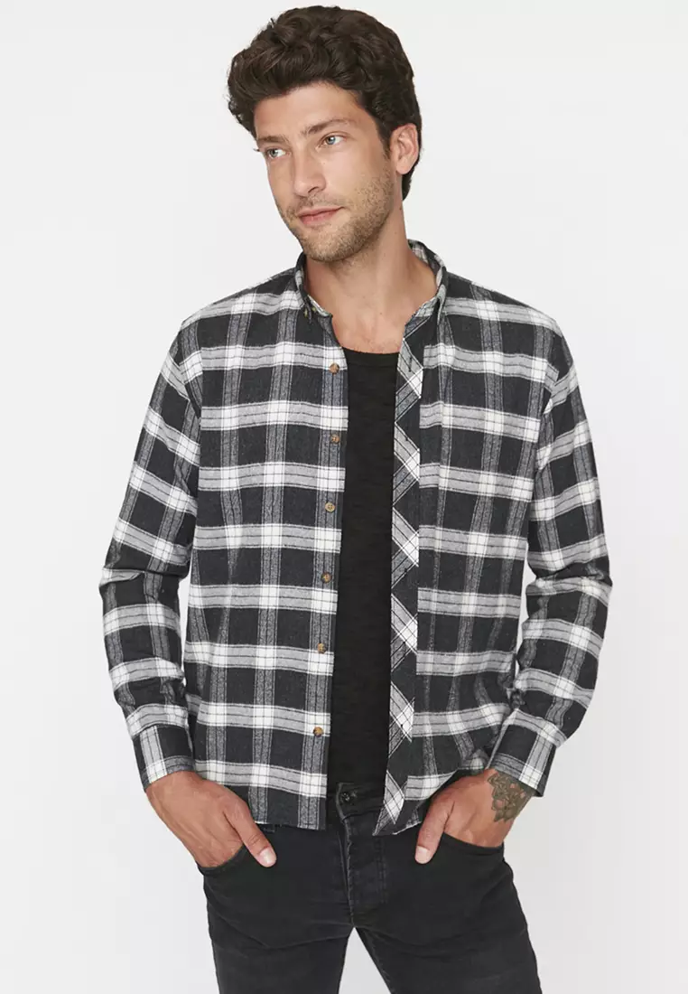 Flannel Plaid Shirt