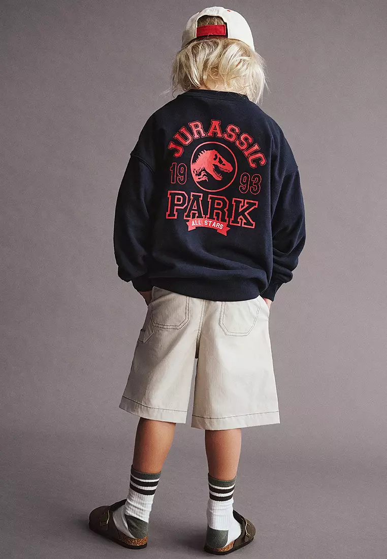 Licensed Sammy Oversize Crew Sweatshirt