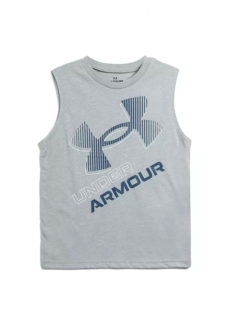 Under Armour Men's Project Rock Show Me Sweat Tank All Sizes 2023 Shirt  Green