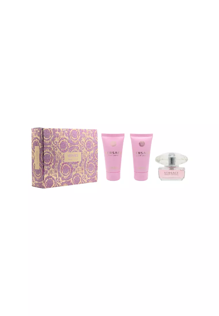 網上選購VERSACE VersaceBright Crystal 淡香水套裝3piece 2026 系列