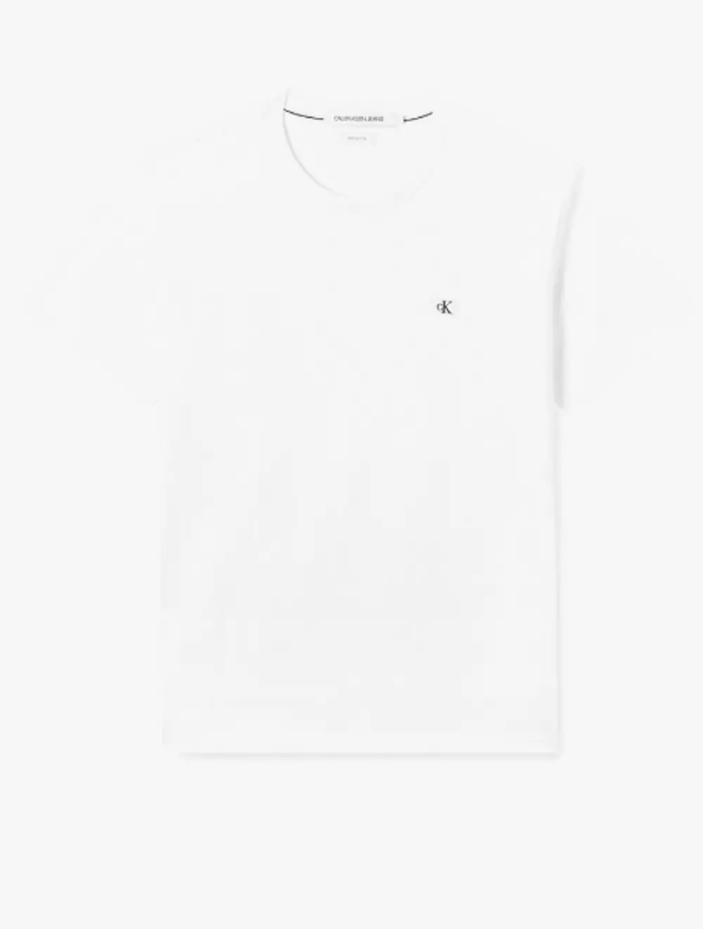 CK JEANS - MEN'S REGULAR FIT CK BADGE LOGO SHORT SLEEVE T-SHIRT - white