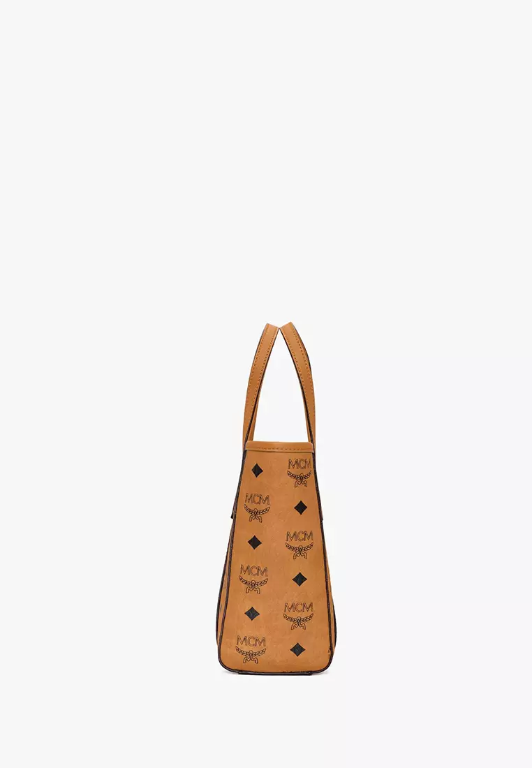 Aren Top-Zip Shopper in Visetos