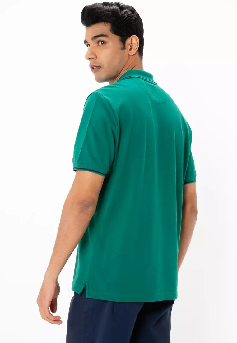 Tipped Piqué Polo Shirt