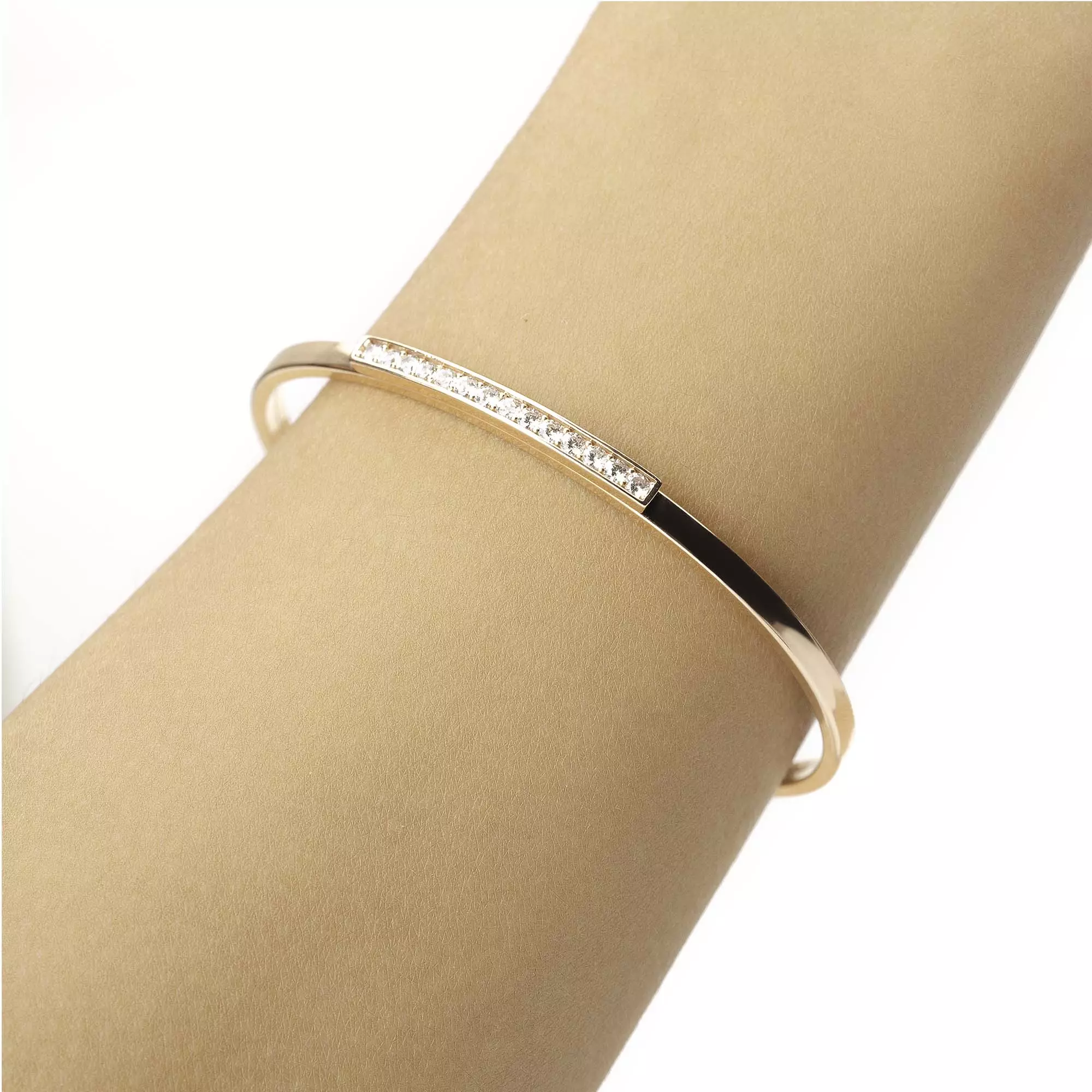 Gelang Emas 7k - Lui Gold Bangle - Luxxe 01 Collection - Juene Jewelry