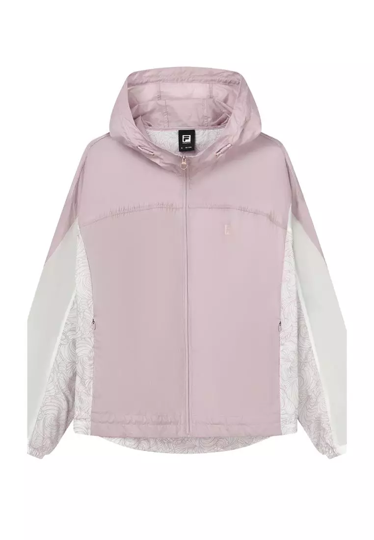 Buy FILA FILA CORE Women's ATHLETICS FITNESS Woven Jacket in Pink