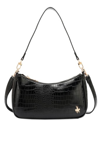 Jual Swiss Polo Swiss Polo Ladies Sling Bag Black Original Zalora Indonesia