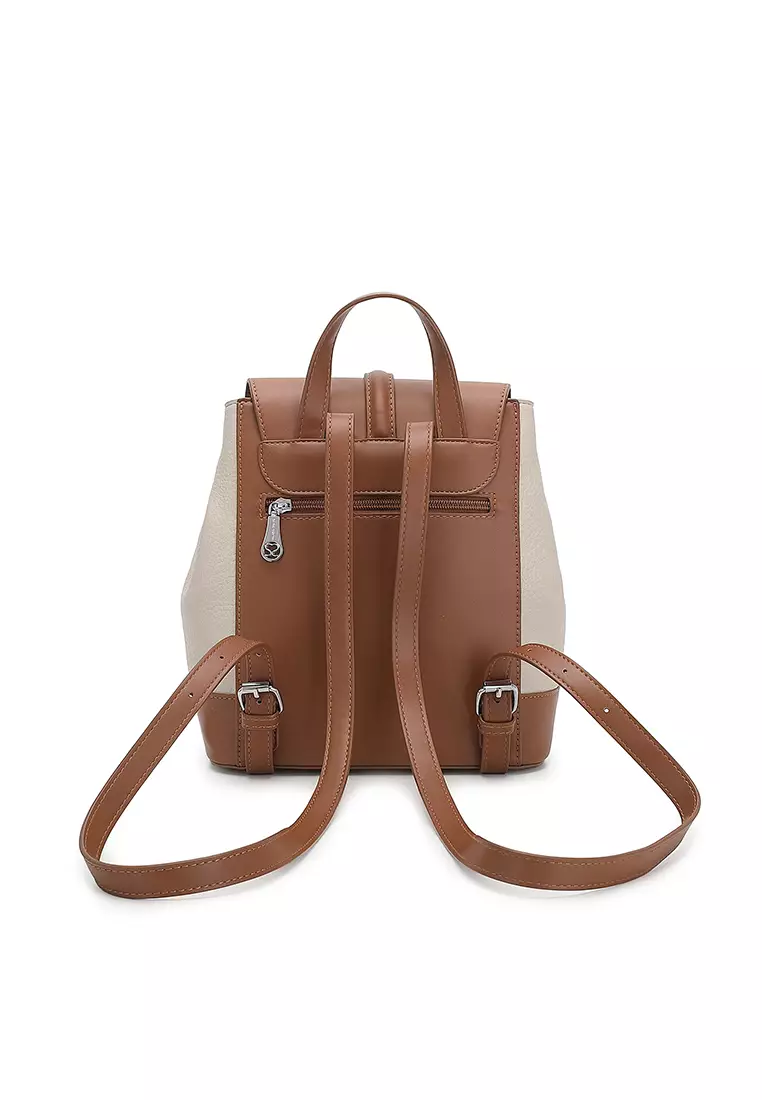 Women's Backpack (背囊) - 米黃色