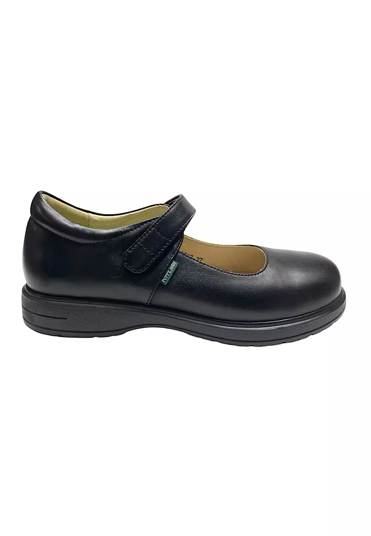 Puppymon girl s soft cow leather back to school shoes PM2213