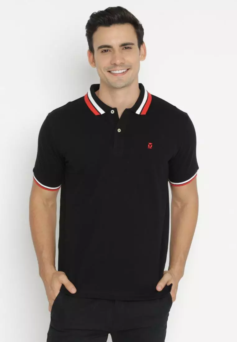 MATSUDA Kaos Polo Shirt Pria Kerah Moriyama
