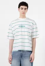 復古白色/湖水藍