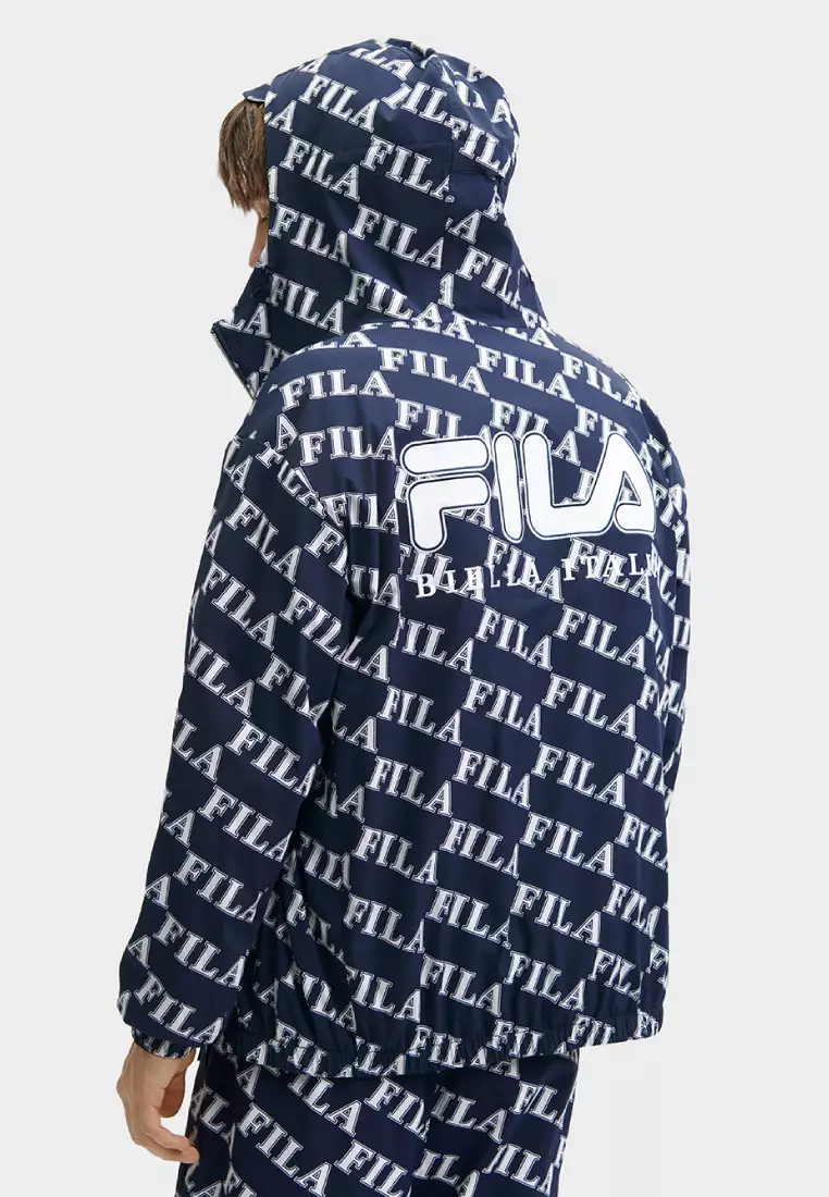 Fila hot sale monogram jacket