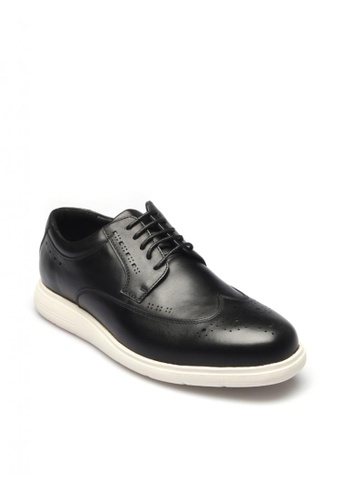 East Rock black St Derby Wingtip Men's Formal Shoes 4FB2CSH75900D5GS_1