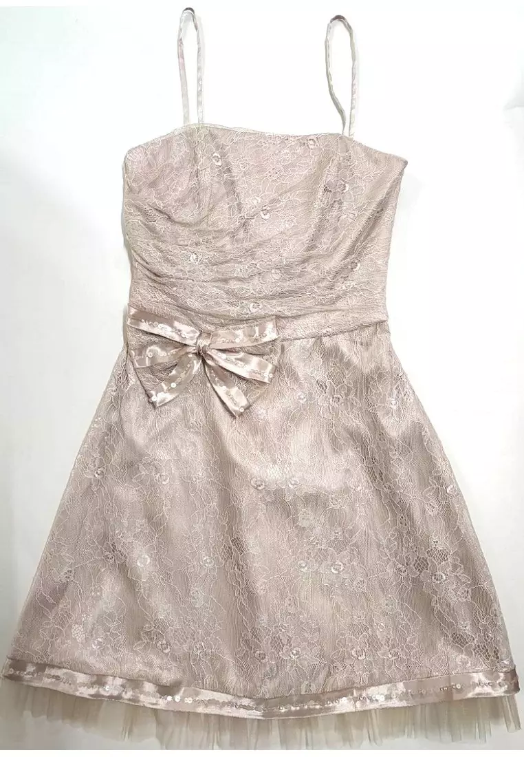 Charming Lace Midi Dress