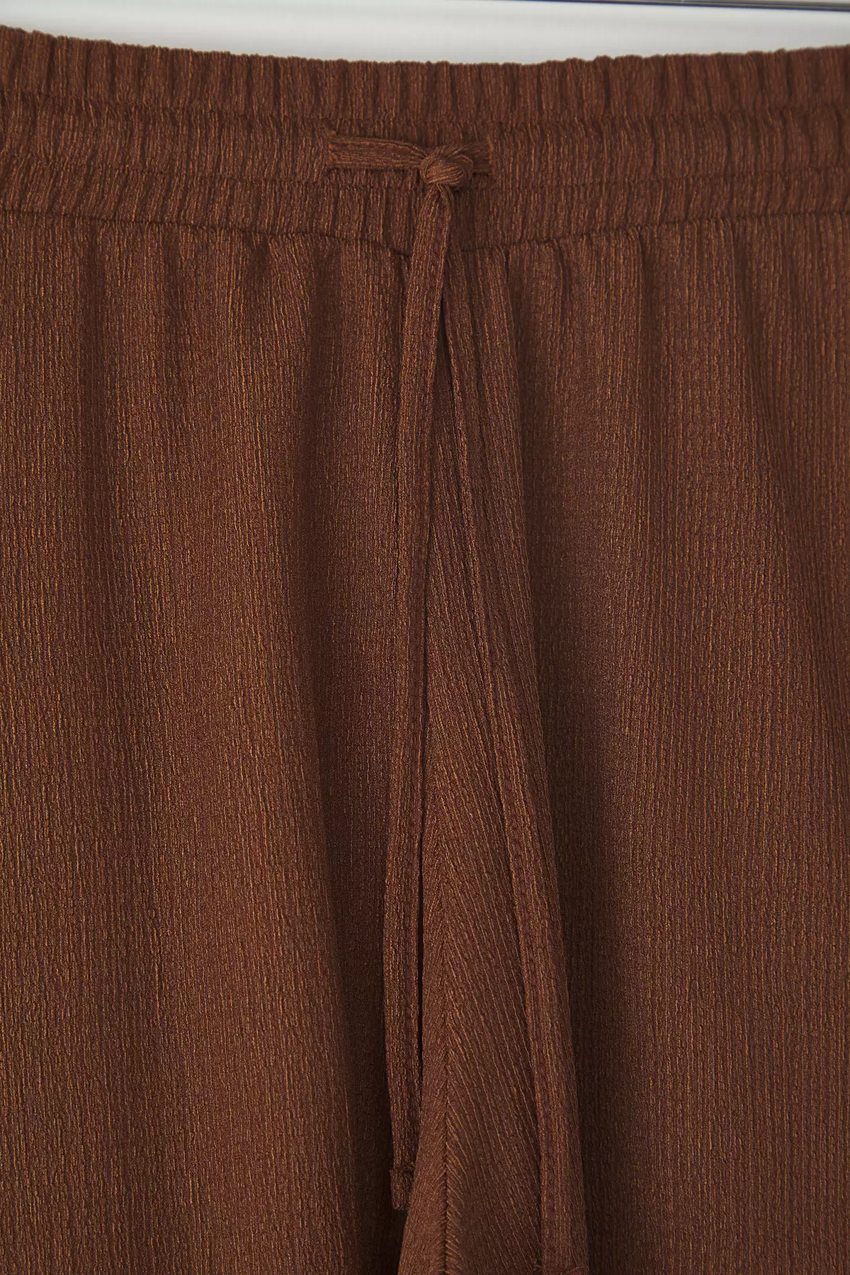 Elastic Waist Plus Size Knitted Shorts
