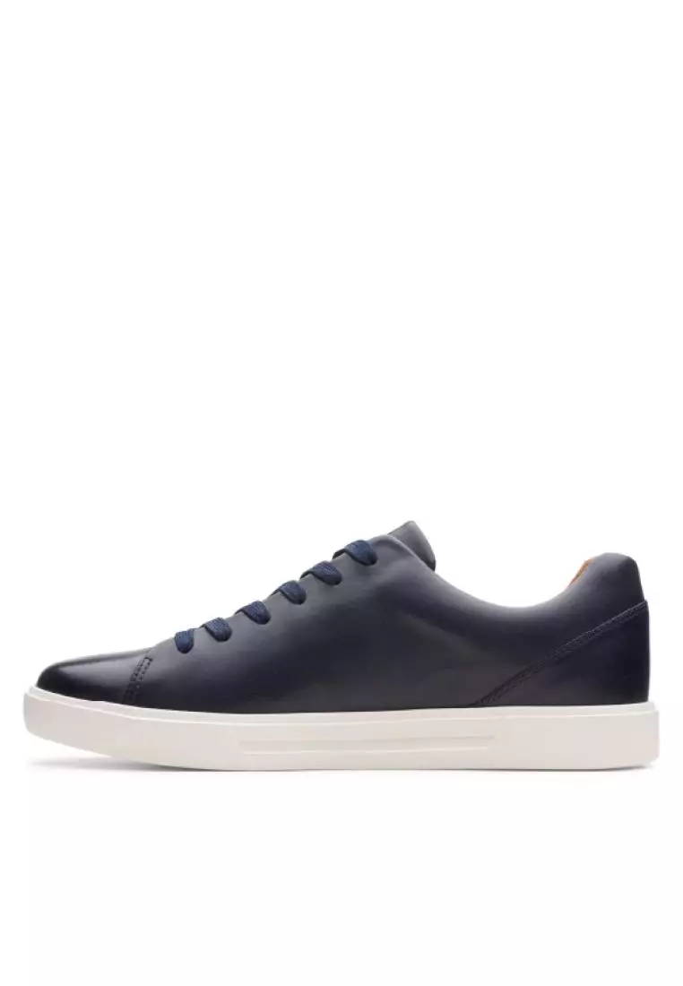 Men's Un Costa Lace Navy Leather
