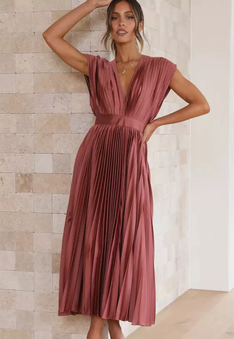Summer new sexy loose sleeveless dress CA25042251RD