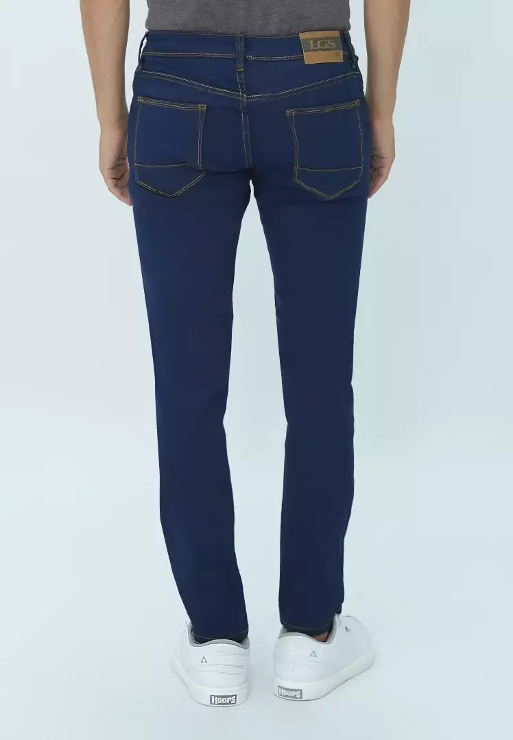 LGS - Celana Denim - Jeans - Perfect Fit - Double Back Pocket - Biru - JPF.575.PS106.A682.C
